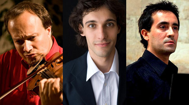 Francesco Manara <em>violino</em><br/>Giuseppe Carabellese <em>violoncello</em><br/>Pietro Laera <em>pianoforte</em>
